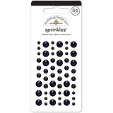 Doodlebug Design Beetle Black Glitter Sprinkles (54pcs) (4544) (DISCONTINUED)