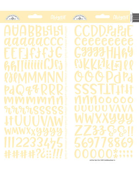 Doodlebug Design Bumblebee Abigail Stickers (5812) (DISCONTINUED)