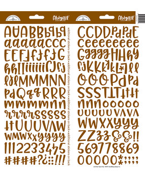 Doodlebug Design Bon Bon Abigail Stickers (5819) (DISCONTINUED)