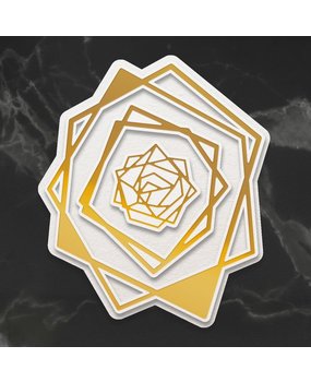 Couture Creations Cut, Foil and Emboss Nesting Crystal Dies (CO726764) (OUTLET)