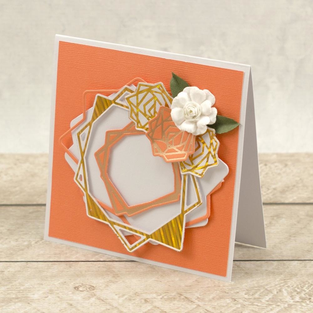 Couture Creations Cut, Foil and Emboss Nesting Crystal Dies (CO726764) (OUTLET) Couture Creations Cut, Foil and Emboss Nesting Crystal Dies (CO726764) (OUTLET)