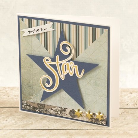 Couture Creations Star Cut, Foil and Emboss Die (CO726938) (OUTLET) Couture Creations Star Cut, Foil and Emboss Die (CO726938) (OUTLET)