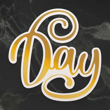 Couture Creations Day Cut, Foil and Emboss Die (CO726947) (OUTLET)
