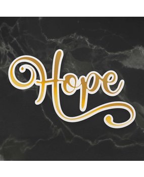 Couture Creations Hope Cut, Foil and Emboss Die (CO726959) (OUTLET)
