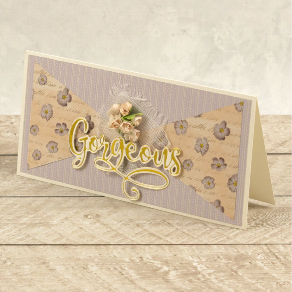 Couture Creations Gorgeous Cut, Foil and Emboss Die (CO726963) (OUTLET) Couture Creations Gorgeous Cut, Foil and Emboss Die (CO726963) (OUTLET)