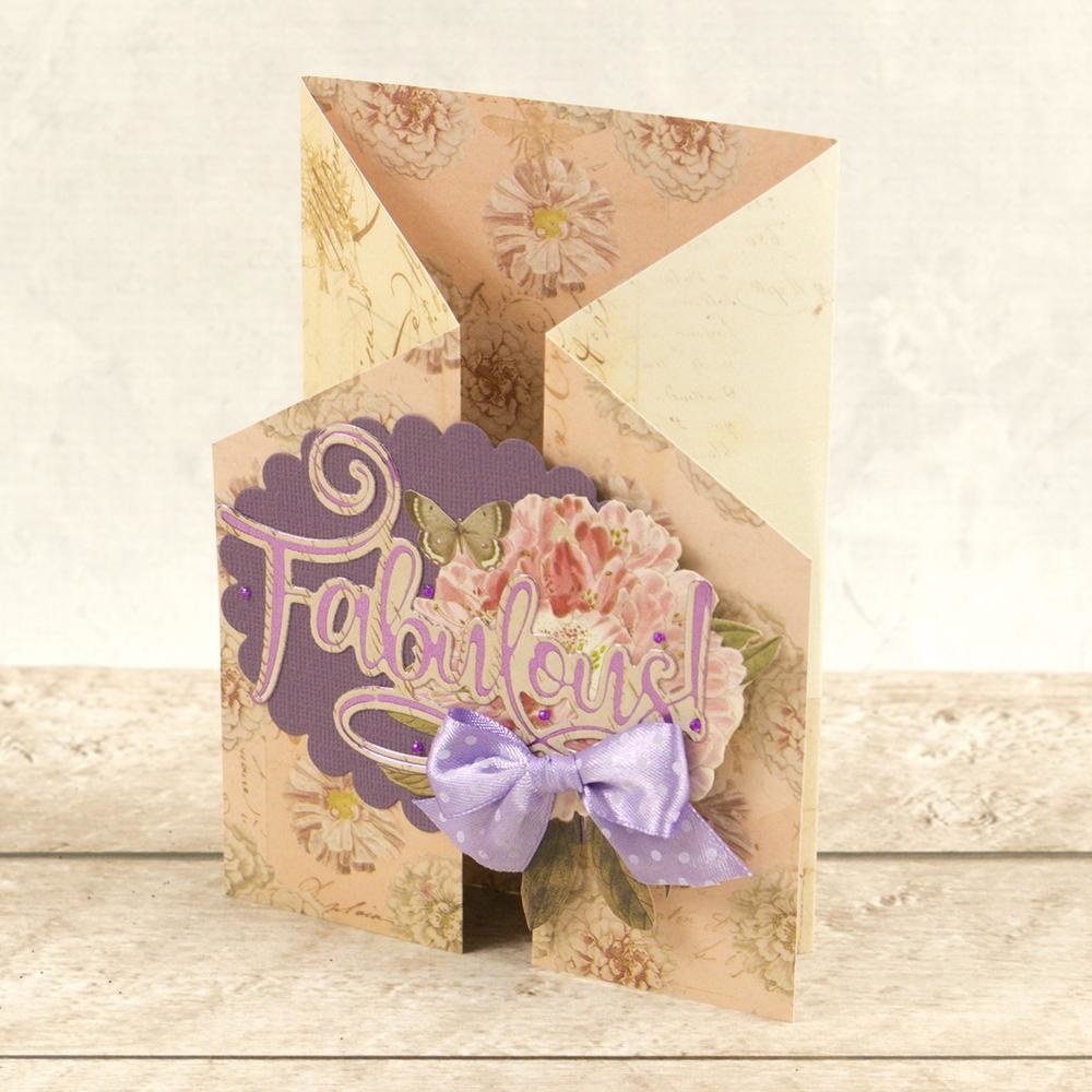 Couture Creations Fabulous Cut, Foil and Emboss Die (CO726969) (OUTLET)