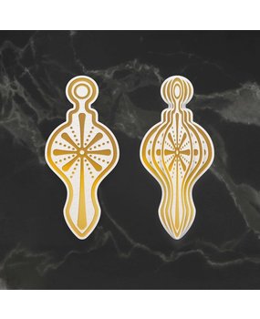 Couture Creations Star Bauble Cut, Foil and Emboss Die (CO727009) (OUTLET)