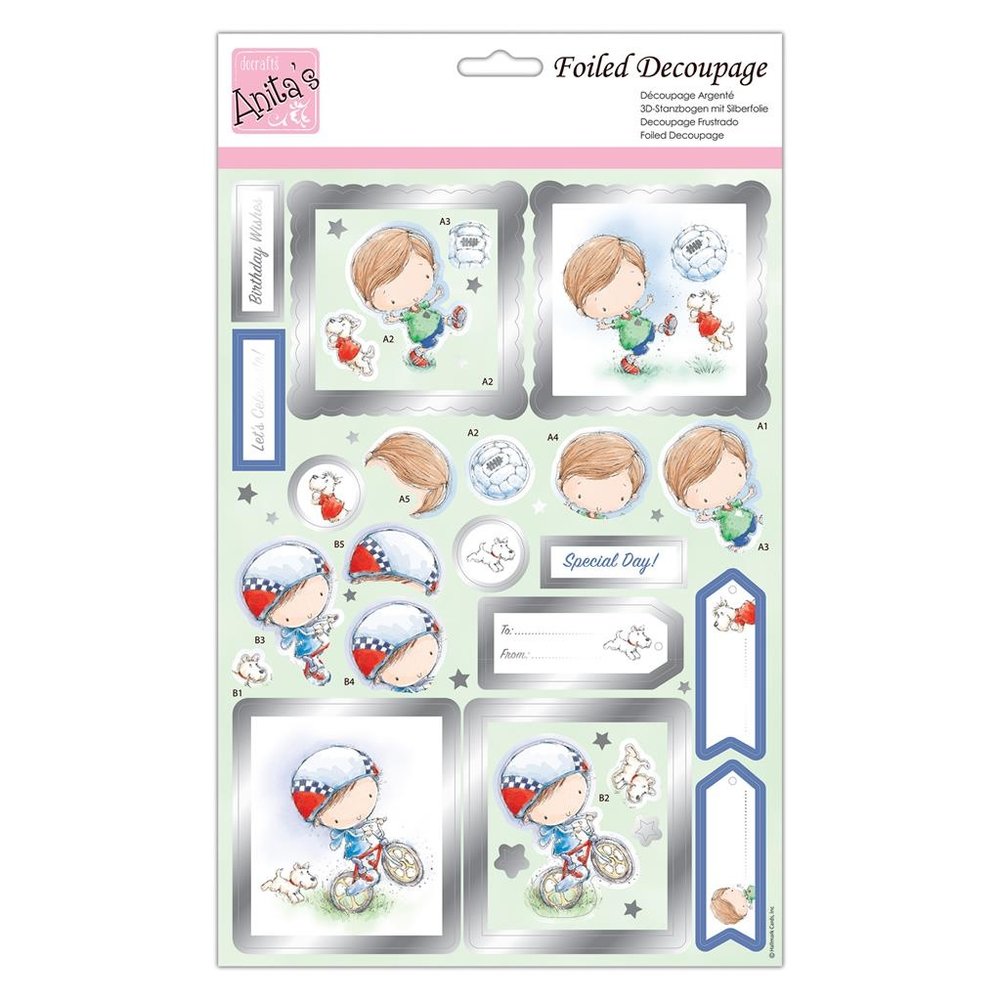 Anita's Foiled Decoupage Little Adventures (ANT 169944) (DISCONTINUED) Anita's Foiled Decoupage Little Adventures (ANT 169944) (DISCONTINUED)