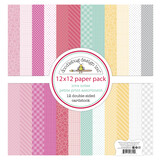 Doodlebug Design Love Notes 12x12 Inch Petite Print Assortment Pack (6609) (DISCONTINUED)