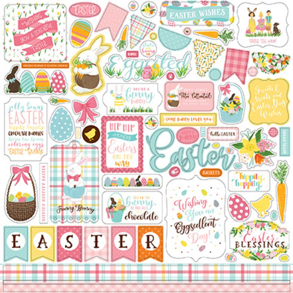 Echo Park I Love Easter 12x12 Inch Element Sticker (LEA205014) (DISCONTINUED) Echo Park I Love Easter 12x12 Inch Element Sticker (LEA205014) (DISCONTINUED)