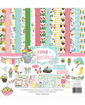 Echo Park I Love Spring 12x12 Inch Collection Kit (LSP204016) (DISCONTINUED) Echo Park I Love Spring 12x12 Inch Collection Kit (LSP204016) (DISCONTINUED)