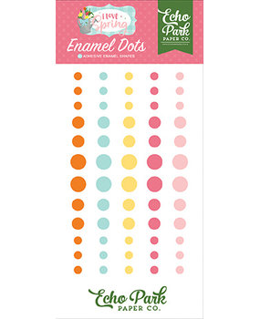 Echo Park I Love Spring Enamel Dots (LSP204028) (DISCONTINUED) Echo Park I Love Spring Enamel Dots (LSP204028) (DISCONTINUED)