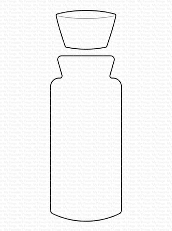 My Favorite Things Message in a Bottle Die-namics (MFT-1698) (OUTLET) My Favorite Things Message in a Bottle Die-namics (MFT-1698) (OUTLET)