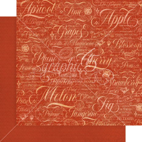 Graphic 45 Fruit & Flora 12x12 Inch Patterns & Solids Paper Pad (4502001) (OUTLET) Graphic 45 Fruit & Flora 12x12 Inch Patterns & Solids Paper Pad (4502001) (OUTLET)