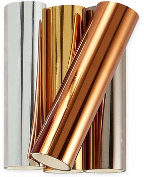 Spellbinders Essential Metallics Glimmer Hot Foil Variety Pack (GLF-040)