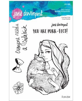 Spellbinders Purr-fect Cat Clear STamps (JDS-048) (OUTLET)