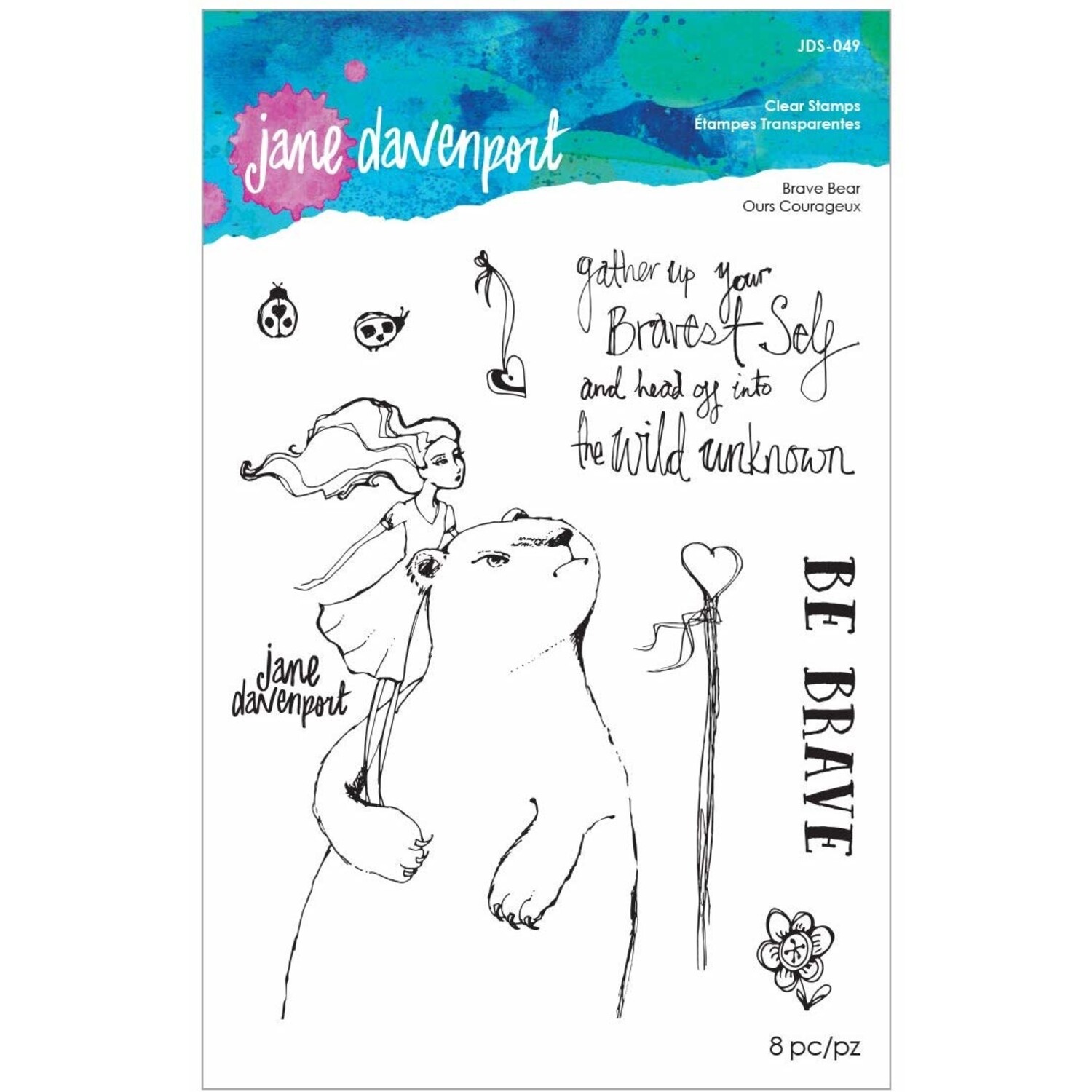 Tracey Hey “Daydream” A6 Stamp Set