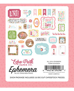 Echo Park All Girl Ephemera (ALG206024) (OUTLET)