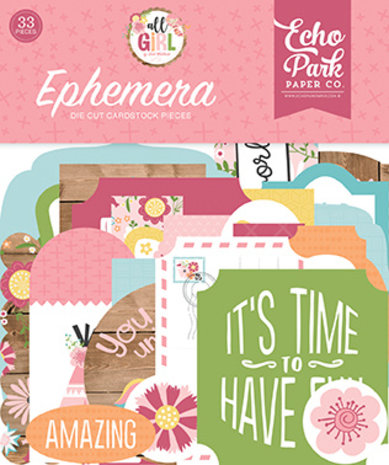 Echo Park All Girl Ephemera (ALG206024) (DISCONTINUED)