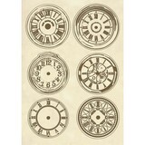 Stamperia Wooden Shapes A5 Clocks (KLSP066) (DISCONTINUED)
