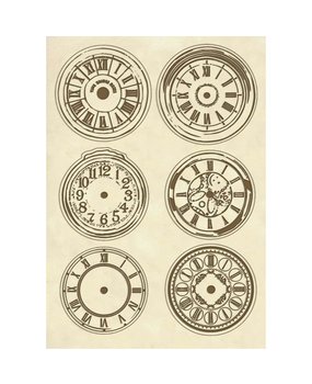 Stamperia Wooden Shapes A5 Clocks (KLSP066) (DISCONTINUED)