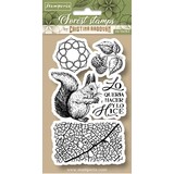 Stamperia Natural Rubber Stamp Squirrel (WTKCCR11) (DISCONTINUED)