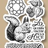 Stamperia Natural Rubber Stamp Squirrel (WTKCCR11) (OUTLET)