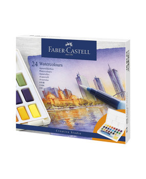 Faber Castell Watercolour Paint Box (24pcs) (FC-169724) Faber Castell Watercolour Paint Box (24pcs) (FC-169724)
