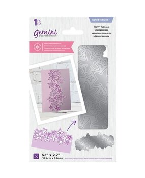 Gemini Pretty Florals Double-Sided Die (GEM-DSD-CAD-PRF) (DISCONTINUED)