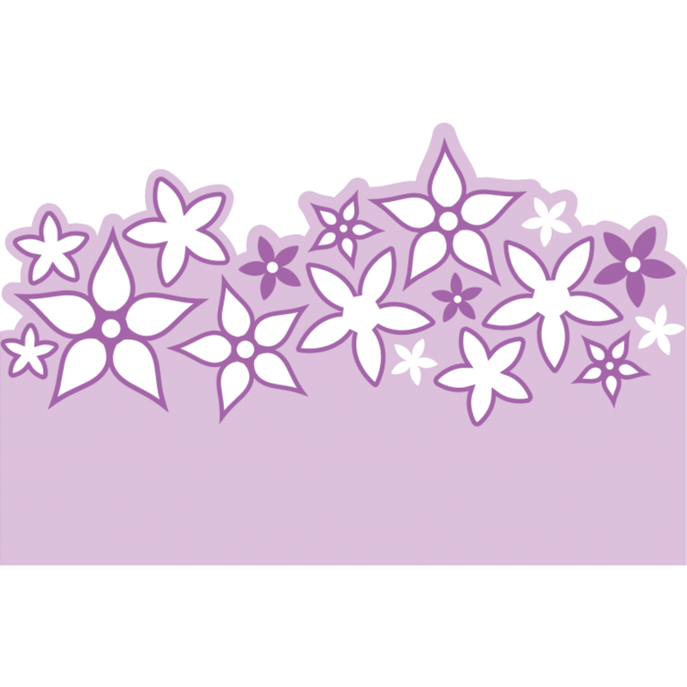 Gemini Pretty Florals Double-Sided Die (GEM-DSD-CAD-PRF) (DISCONTINUED)