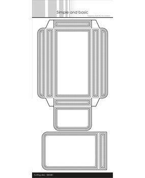 Simple and Basic Box 2 Dies (SBD081) (OUTLET)