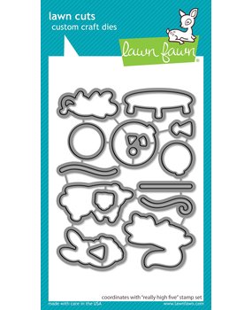 Lawn Fawn Really High Five Dies (LF2216) (OUTLET)