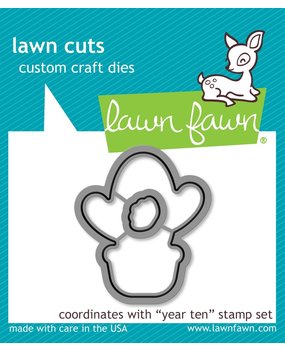 Lawn Fawn Year Ten Dies (LF2237) (OUTLET)