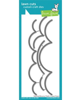 Lawn Fawn Stitched Bouncy Trails Dies (LF2260) (DISCONTINUED)