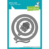 Lawn Fawn Stitched Balloon Frames Dies (LF2266) (OUTLET)