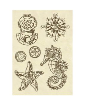 Stamperia Wooden Shapes A5 Sea World (KLSP073) (OUTLET)