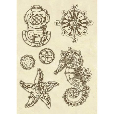 Stamperia Wooden Shapes A5 Sea World (KLSP073) (OUTLET) Stamperia Wooden Shapes A5 Sea World (KLSP073) (OUTLET)