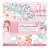 Stamperia Mi Primera Ilusión Niña 12x12 Inch Paper Pack (SBBXLB05) (DISCONTINUED)