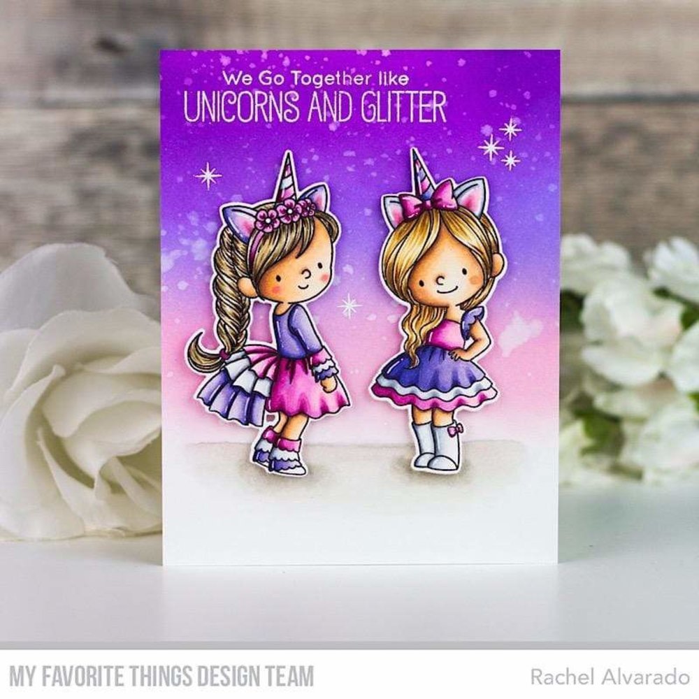 My Favorite Things Unicorns and Glitter Die-namics (MFT-1725) (OUTLET)
