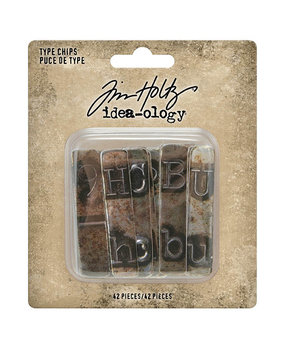 Idea-ology Tim Holtz Type Chips (TH94031)