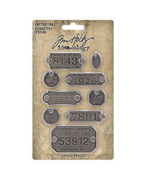 Idea-ology Tim Holtz Factory Tags (TH94039)