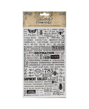 Idea-ology Tim Holtz Specimen Remnant Rubs (TH94047)