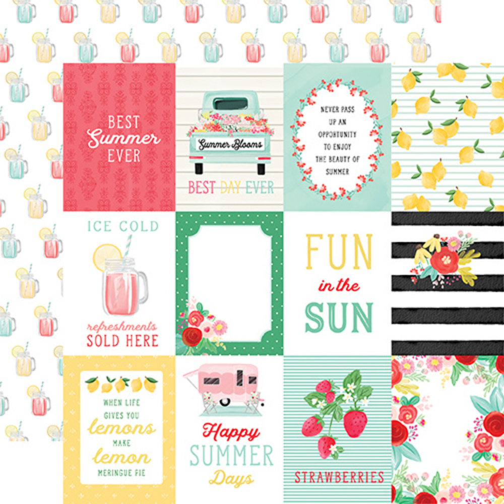 Carta Bella Summer Market 12x12 Inch Collection Kit (CBSUM115016) (OUTLET) Carta Bella Summer Market 12x12 Inch Collection Kit (CBSUM115016) (OUTLET)