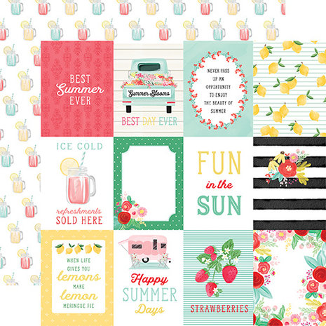 Carta Bella Summer Market 12x12 Inch Collection Kit (CBSUM115016) (OUTLET) Carta Bella Summer Market 12x12 Inch Collection Kit (CBSUM115016) (OUTLET)