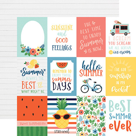 Echo Park Summertime 12x12 Inch Collection Kit (SUM209016) (DISCONTINUED)