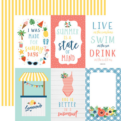 Echo Park Summertime 6x6 Inch Paper Pad (SUM209023) (DISCONTINUED) Echo Park Summertime 6x6 Inch Paper Pad (SUM209023) (DISCONTINUED)