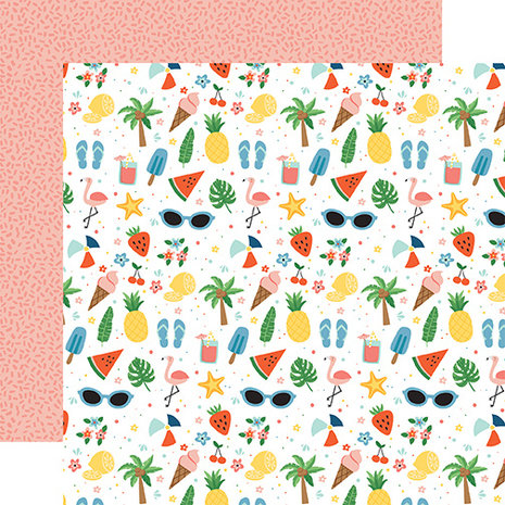 Echo Park Summertime 6x6 Inch Paper Pad (SUM209023) (DISCONTINUED) Echo Park Summertime 6x6 Inch Paper Pad (SUM209023) (DISCONTINUED)