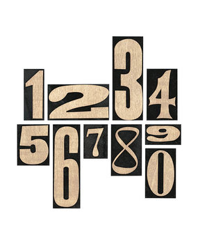Idea-ology Tim Holtz Number Blocks (TH94037) (DISCONTINUED)