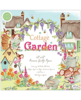 Craft Consortium Cottage Garden 12x12 Inch Paper Pad (CCPPAD016) (DISCONTINUED)