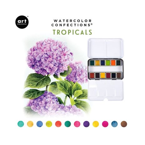 Art Philosophy Watercolor Confections Tropicals (584269)
